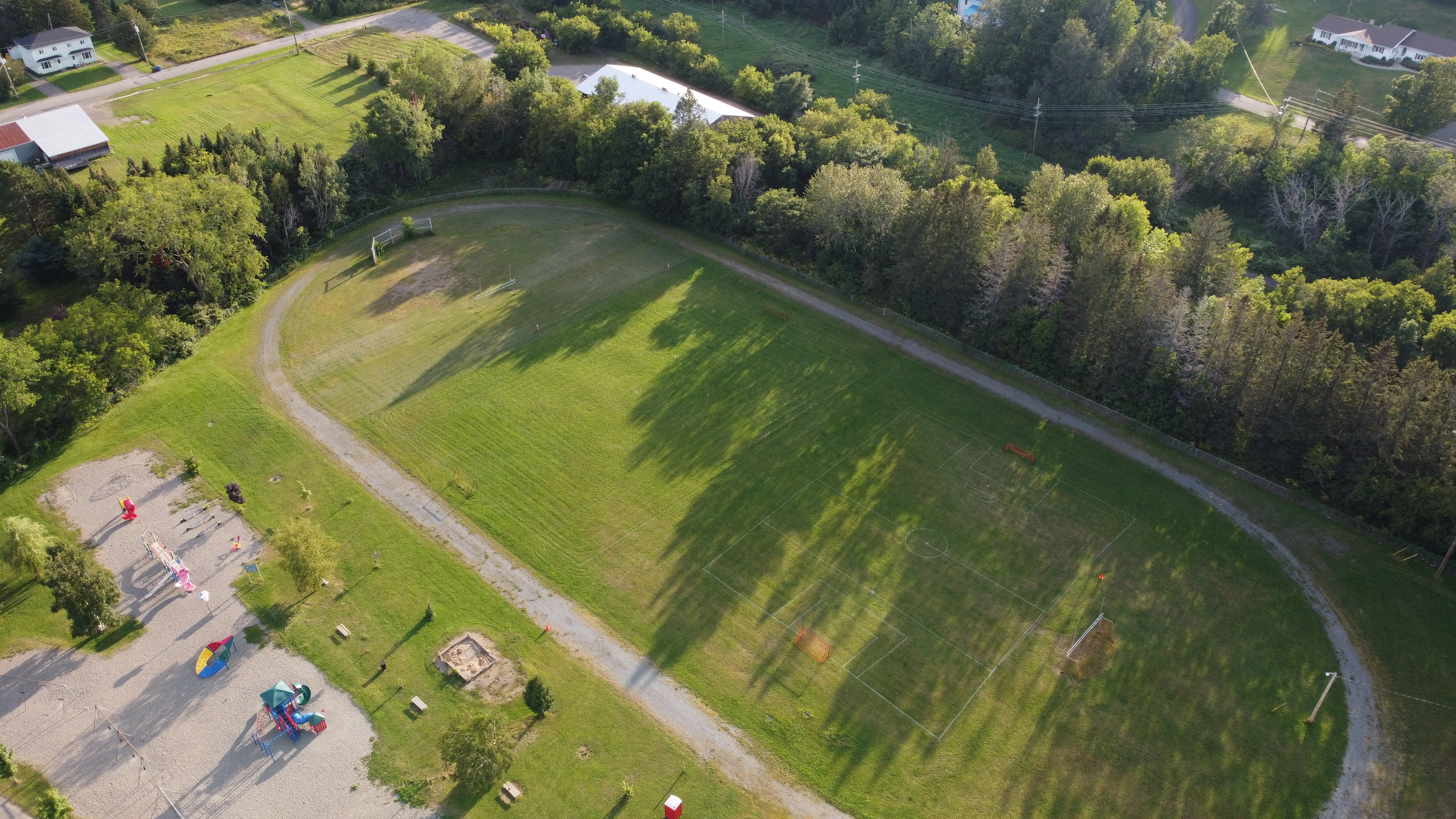 AES Soccer field and playground